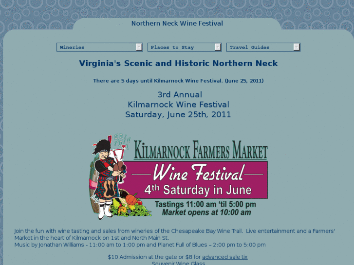 www.northernneckwinefestival.com