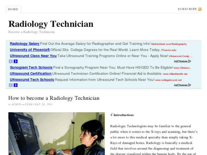 www.radiologytechnologist.co