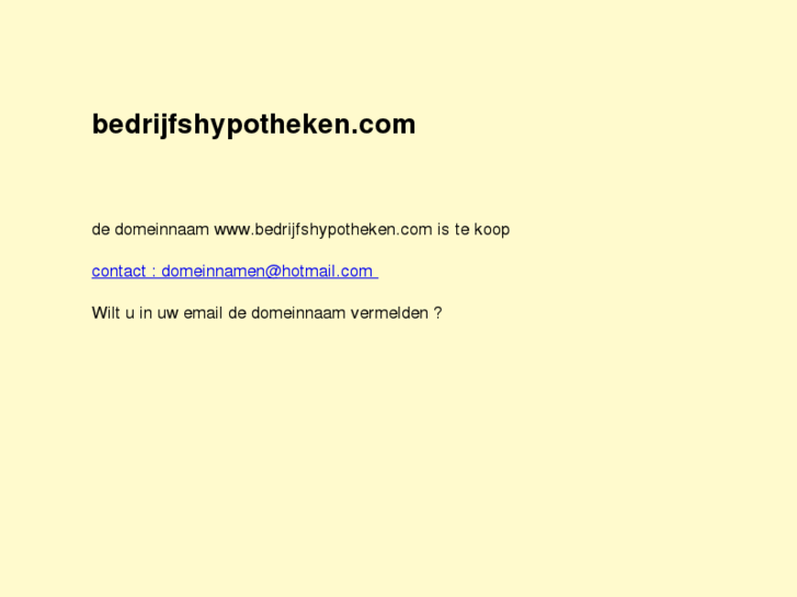 www.bedrijfshypotheken.com