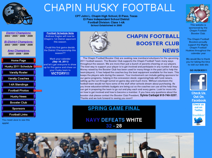 www.chapinfootball.com