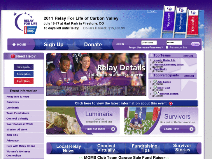 www.cvrelayforlife.org
