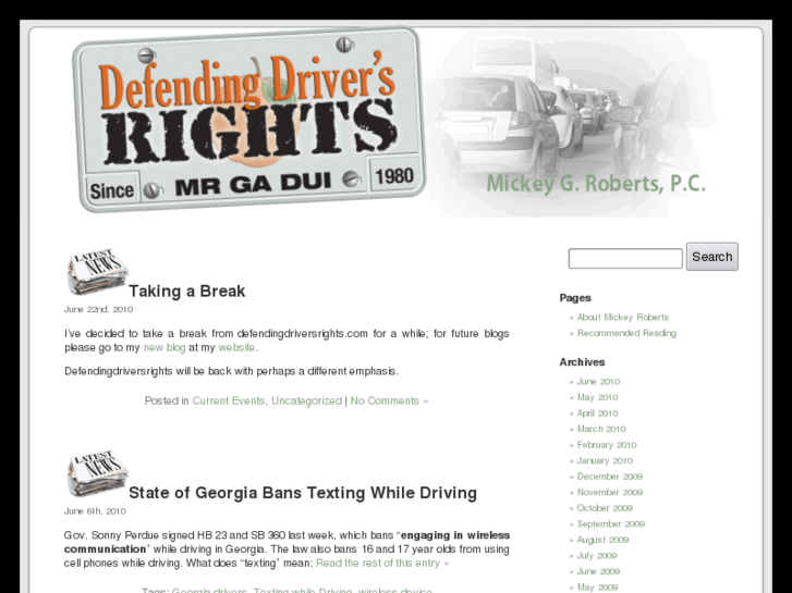 www.defendingdriversrights.com