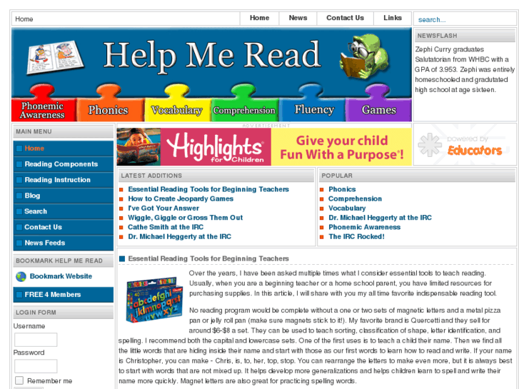 www.helpmeread.com