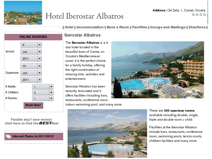 www.hotel-albatroscavtat.com