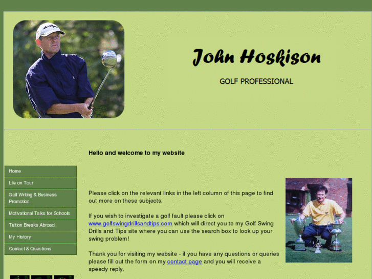 www.johnhoskisongolf.com