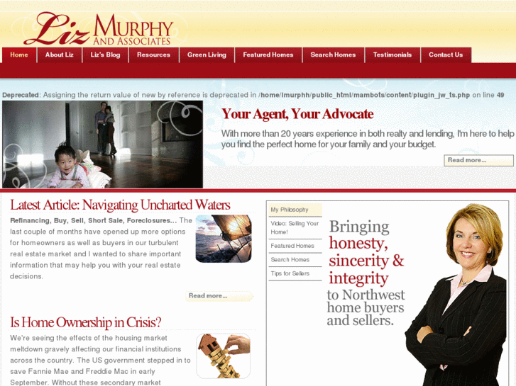 www.lizmurphyhomes.com