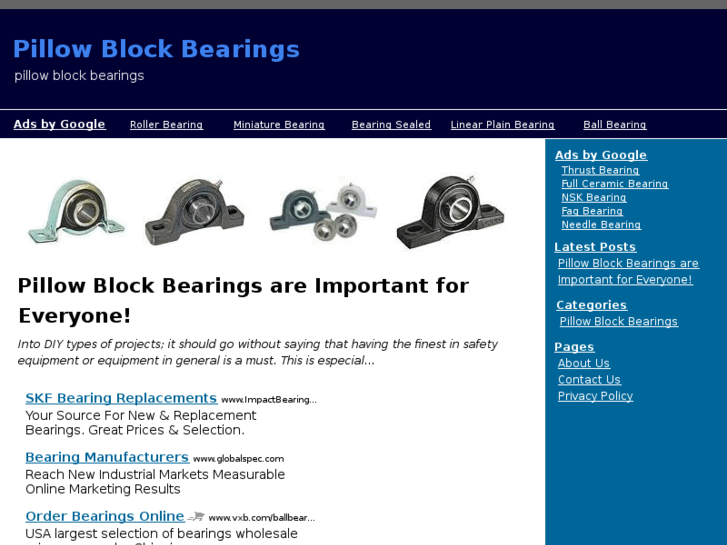 www.pillowblockbearings.org