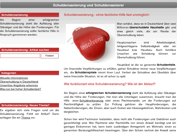 www.schulden-sanierung.com