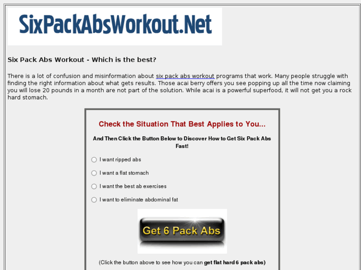 www.sixpackabsworkout.net