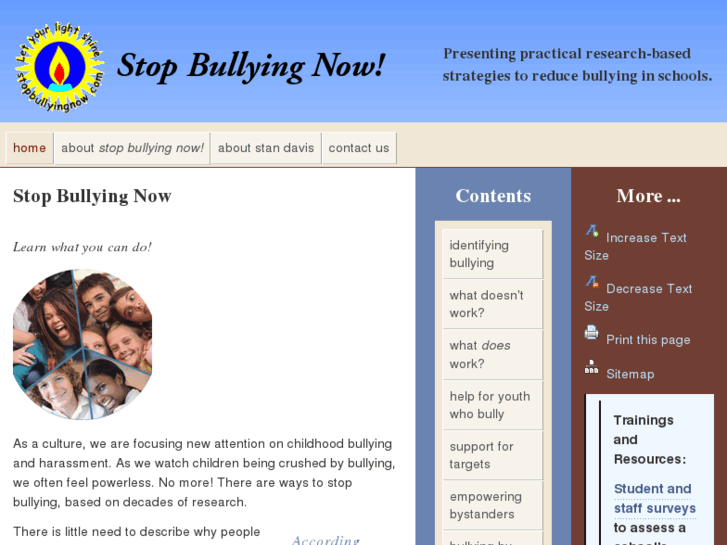 www.stopbullyingnow.com