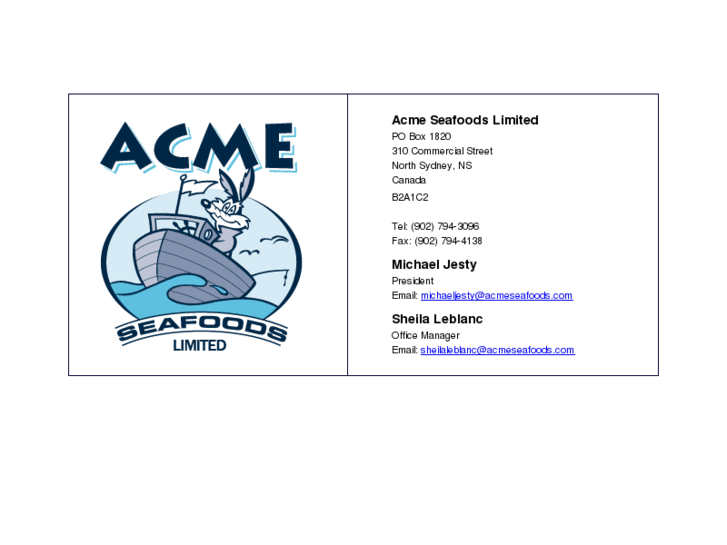 www.acmeseafoods.com