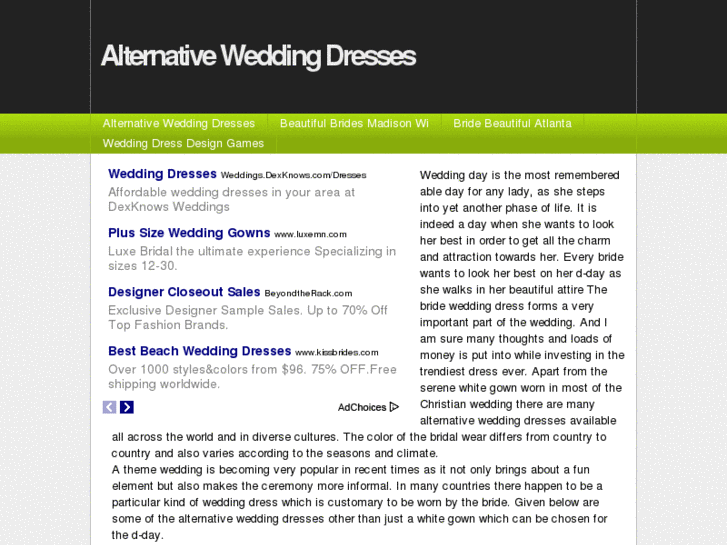 www.alternativeweddingdresses.net