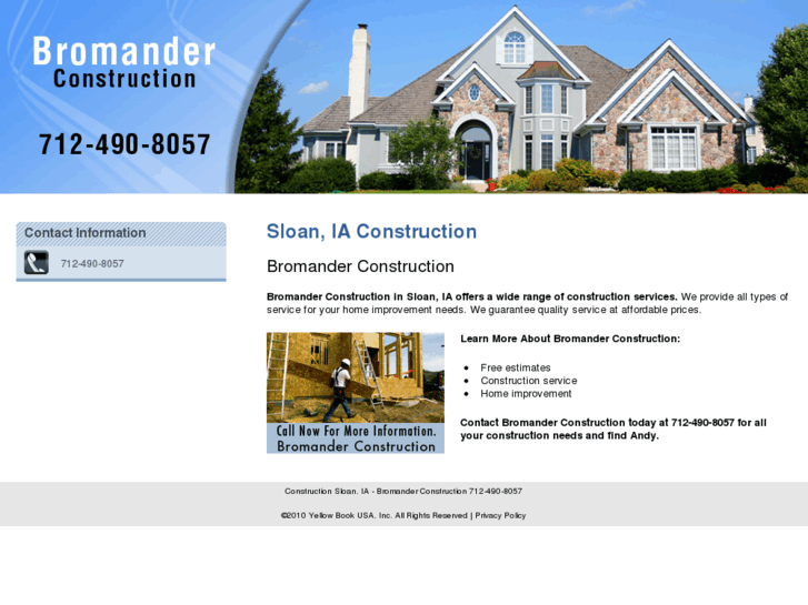 www.bromanderconstruction.com