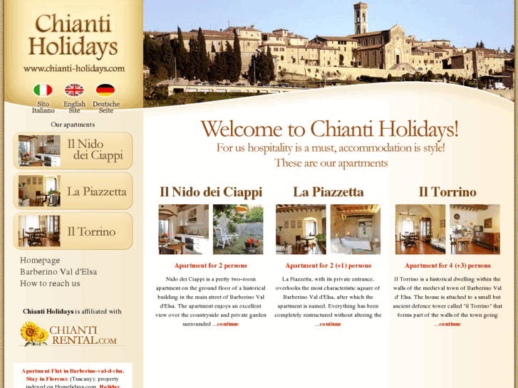 www.chianti-holidays.com