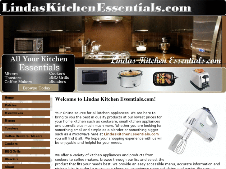 www.lindaskitchenessentials.com