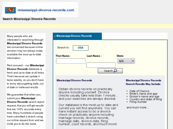 www.mississippi-divorce-records.com