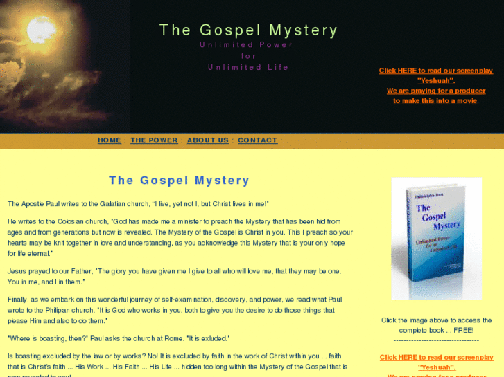 www.thegospelmystery.com