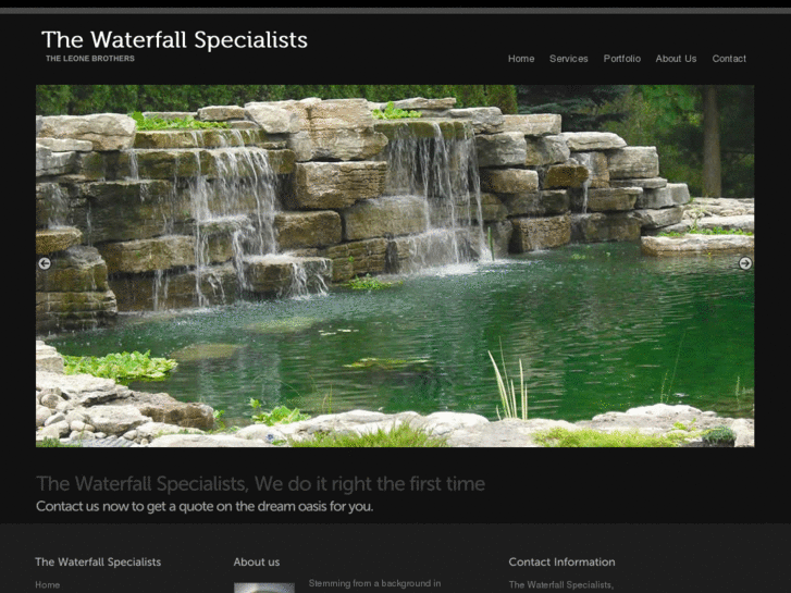 www.thewaterfallspecialists.com