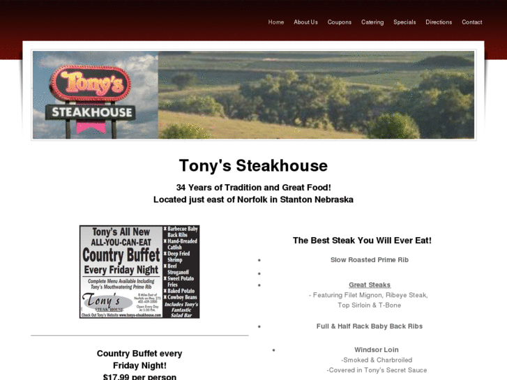 www.tonys-steakhouse.com