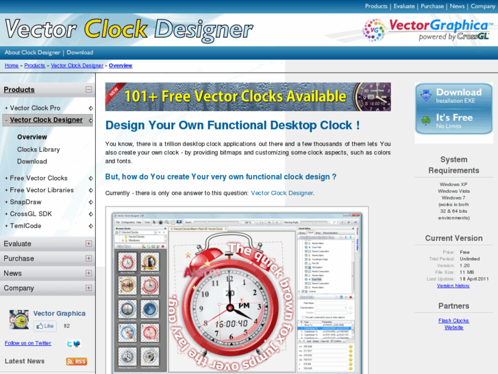 www.vectorclockdesigner.com