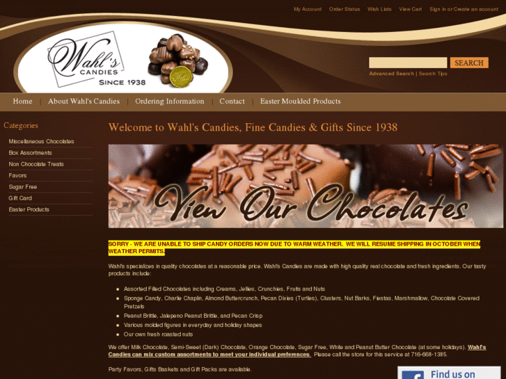 www.wahlscandies.com