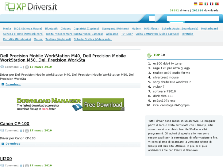 www.xpdrivers.it
