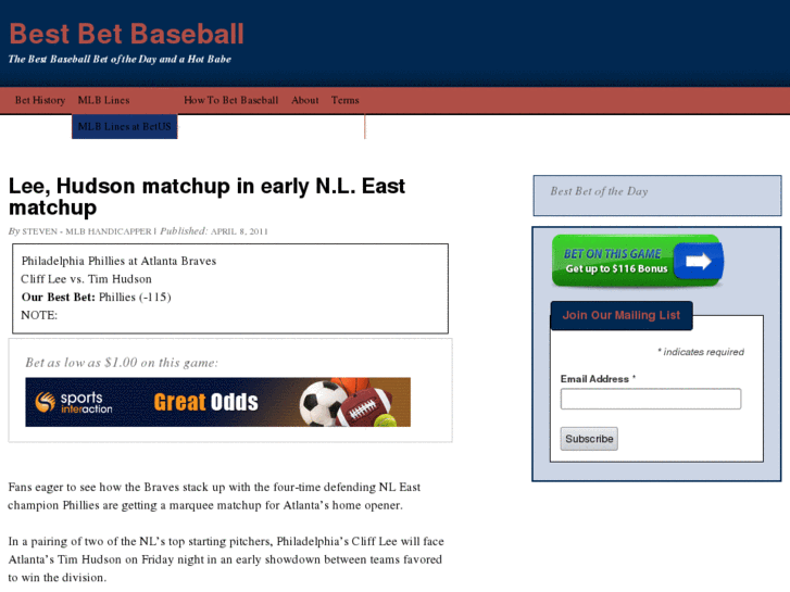 www.baseballbestbet.com