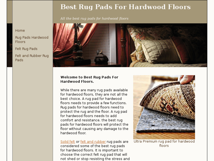 www.bestrugpadsforhardwoodfloors.com