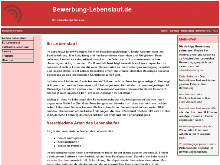 www.bewerbung-lebenslauf.de