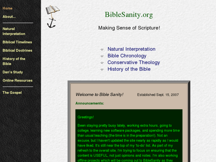 www.biblesanity.org