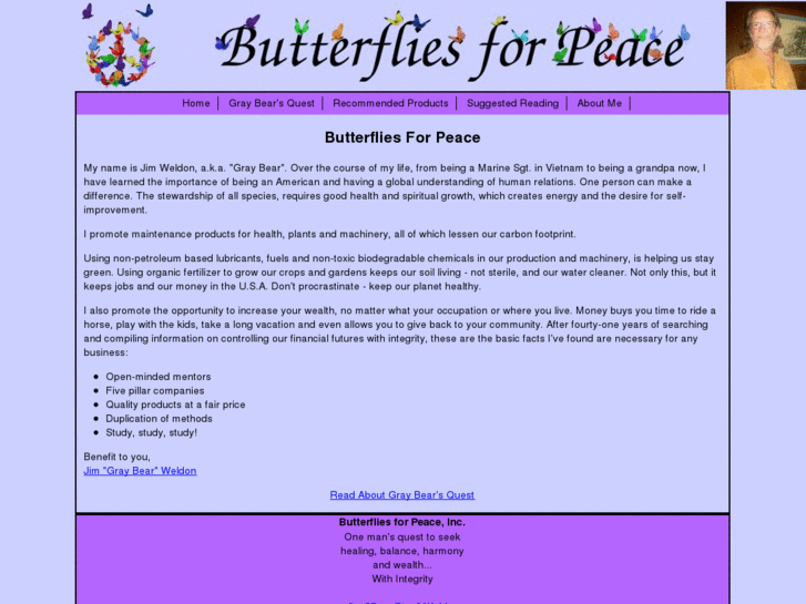 www.butterfliesforpeace.com