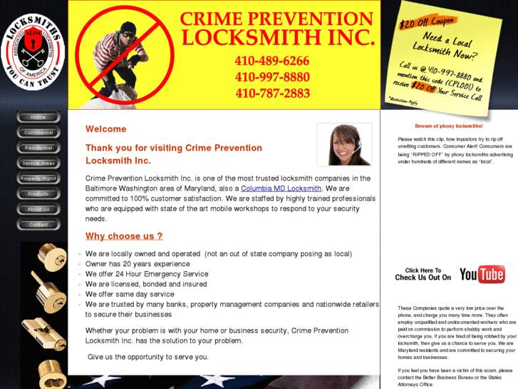 www.crimepreventionlocksmith.com