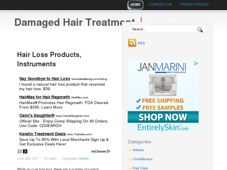 www.damagedhairtreatment.net