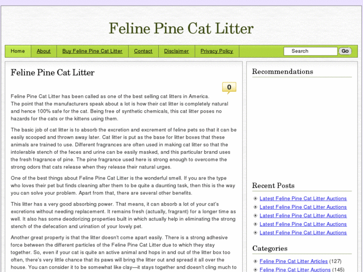 www.felinepinecatlitter.org