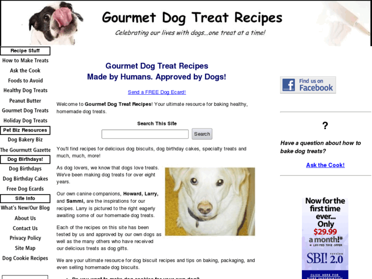 www.gourmet-dog-treat-recipes.com