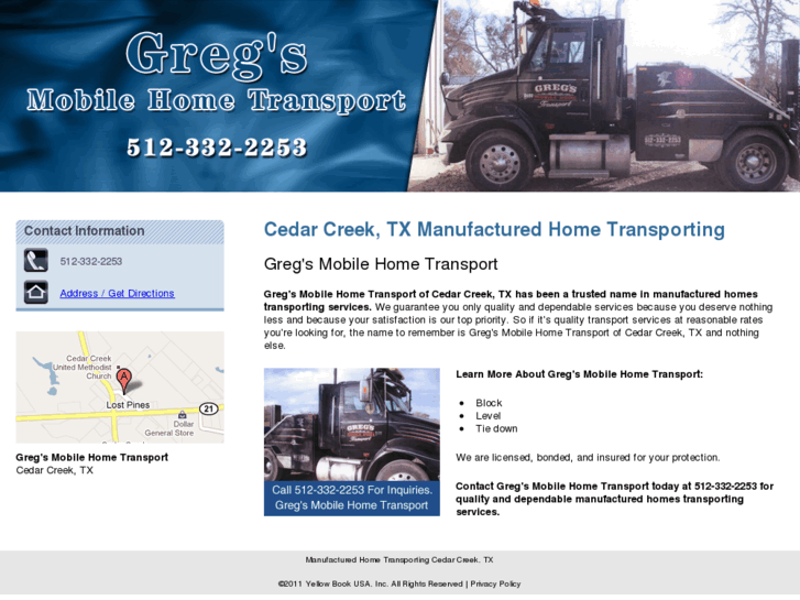 www.gregsmobilehometransportmovers.com