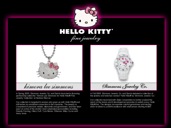 www.hellokittyfinejewelry.com