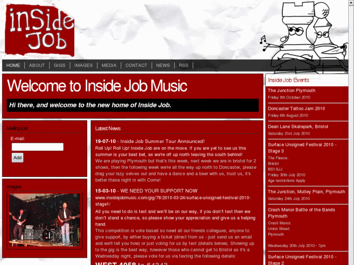 www.insidejobmusic.com