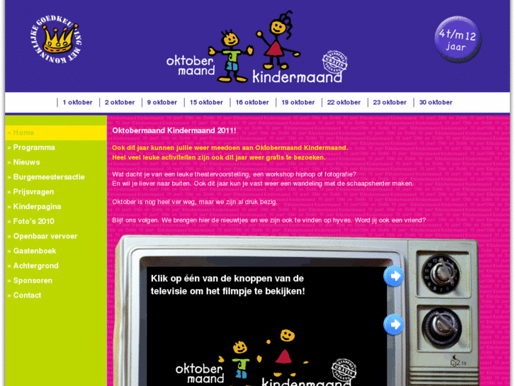 www.oktobermaandkindermaand.nl