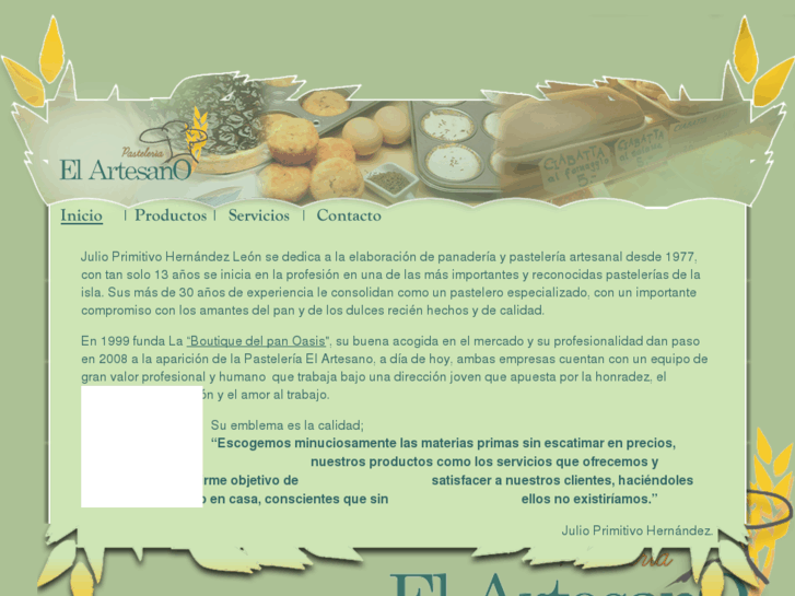 www.pasteleriaelartesano.es