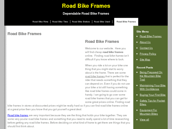 www.roadbikeframes.org