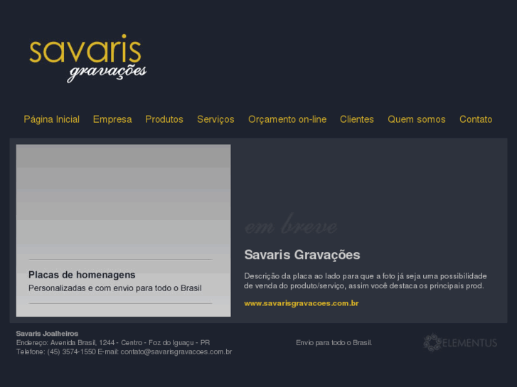 www.savarisgravacoes.com.br