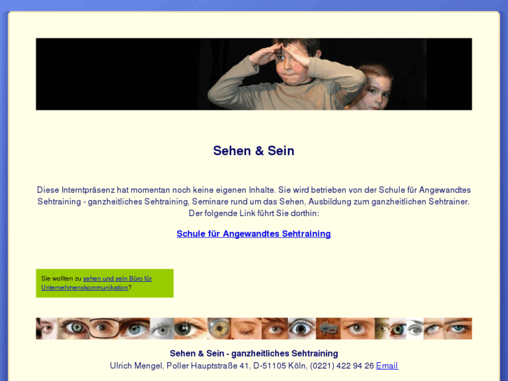 www.sehenundsein.com