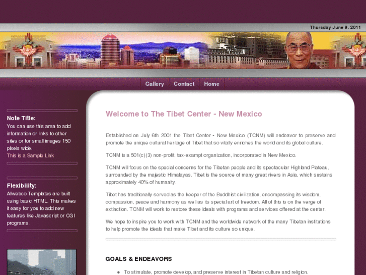 www.tibetcenternm.org