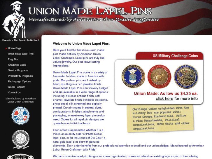 www.unionmadelapelpins.com