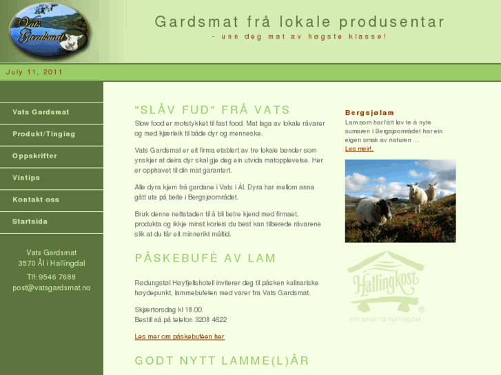 www.vatsgardsmat.no