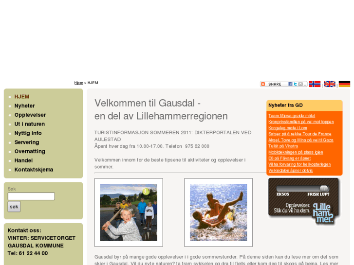 www.visitgausdal.no