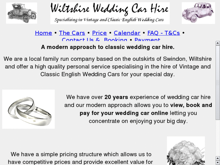 www.wiltshireweddingcarhire.com