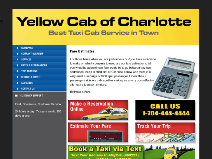 www.yellowcabofcharlotte.net