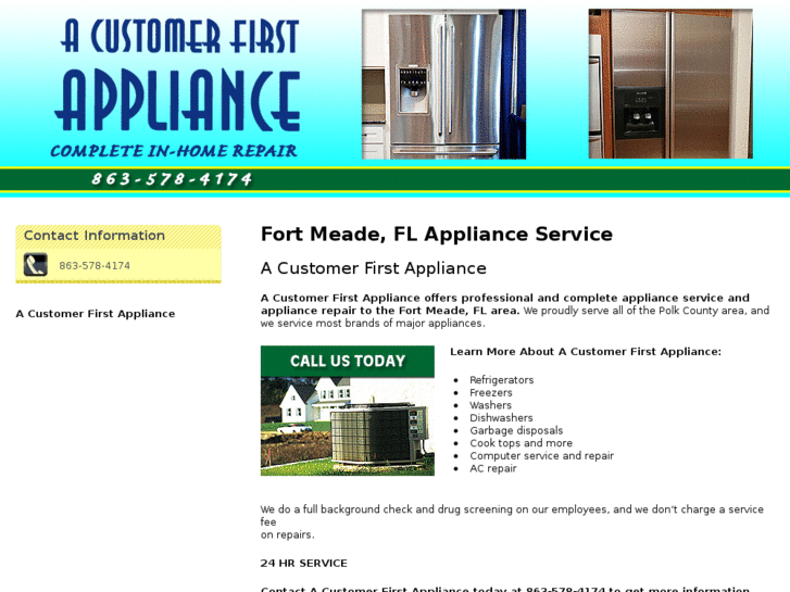 www.acustomerfirstappliance.com